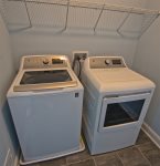 Washer and Dryer are on the main floor